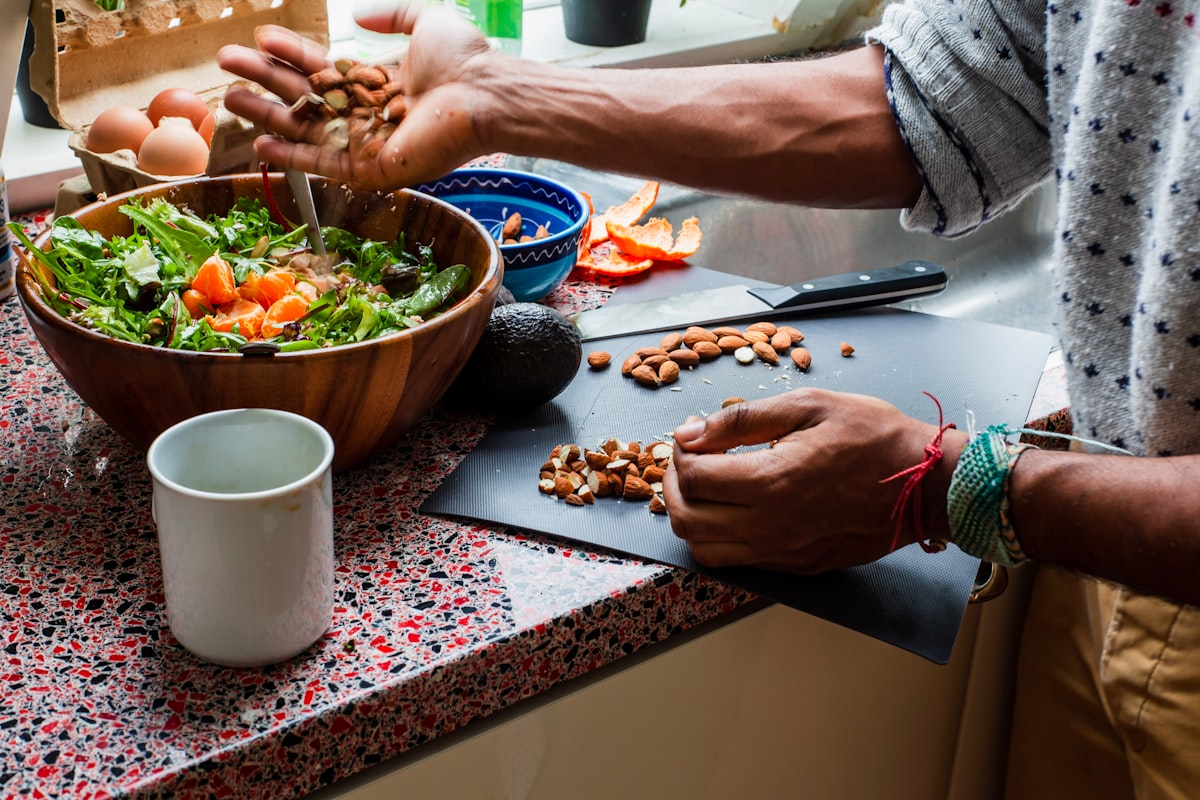Herbs and spices for flavor without salt